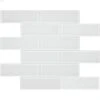 2"x 6" Element Brick Mosaic 10 Sq-ft/Box -Home-Floor 1015407 1