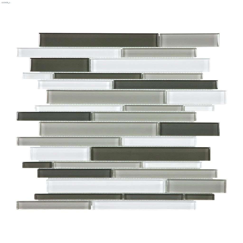 6" X 2" Element Random Strip Mosaic 3 6" X 2" Element Random Strip Mosaic