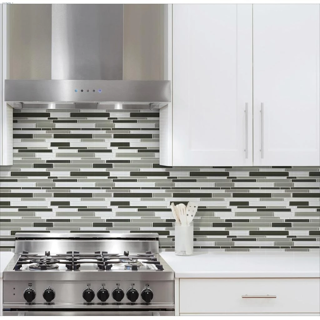 6" X 2" Element Random Strip Mosaic 4 6" X 2" Element Random Strip Mosaic - Image 2