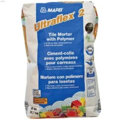 Ultraflex2 22.7 Kg Bag Grey Tile Mortar With Polymer