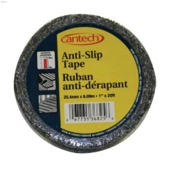 Cantech 0.94" X 6.60 Yd Black Anti-Slip Tape