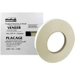 13/16" X 250' White Melamine Edgebanding