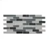 8 Mm Arctic Glass And Stone Mosaic Tile 11.00 Sq-Ft/Box -Home-Floor 1025390 1