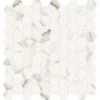 1.25"x1.25" Calacatta OroMayfair HexMosaic 10PC/9.69 SqFt/Bx -Home-Floor 1034536 1 1