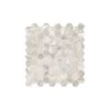 1.25"x1.25" Stella Argento Mayfair Hex Mosaic 9.69 Sq-Ft/Bx -Home-Floor 1034541 1 1