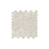 1.25"x1.25" Strada Ash Mayfair Hex Mosaic 9.69 Sq-Ft/Bx