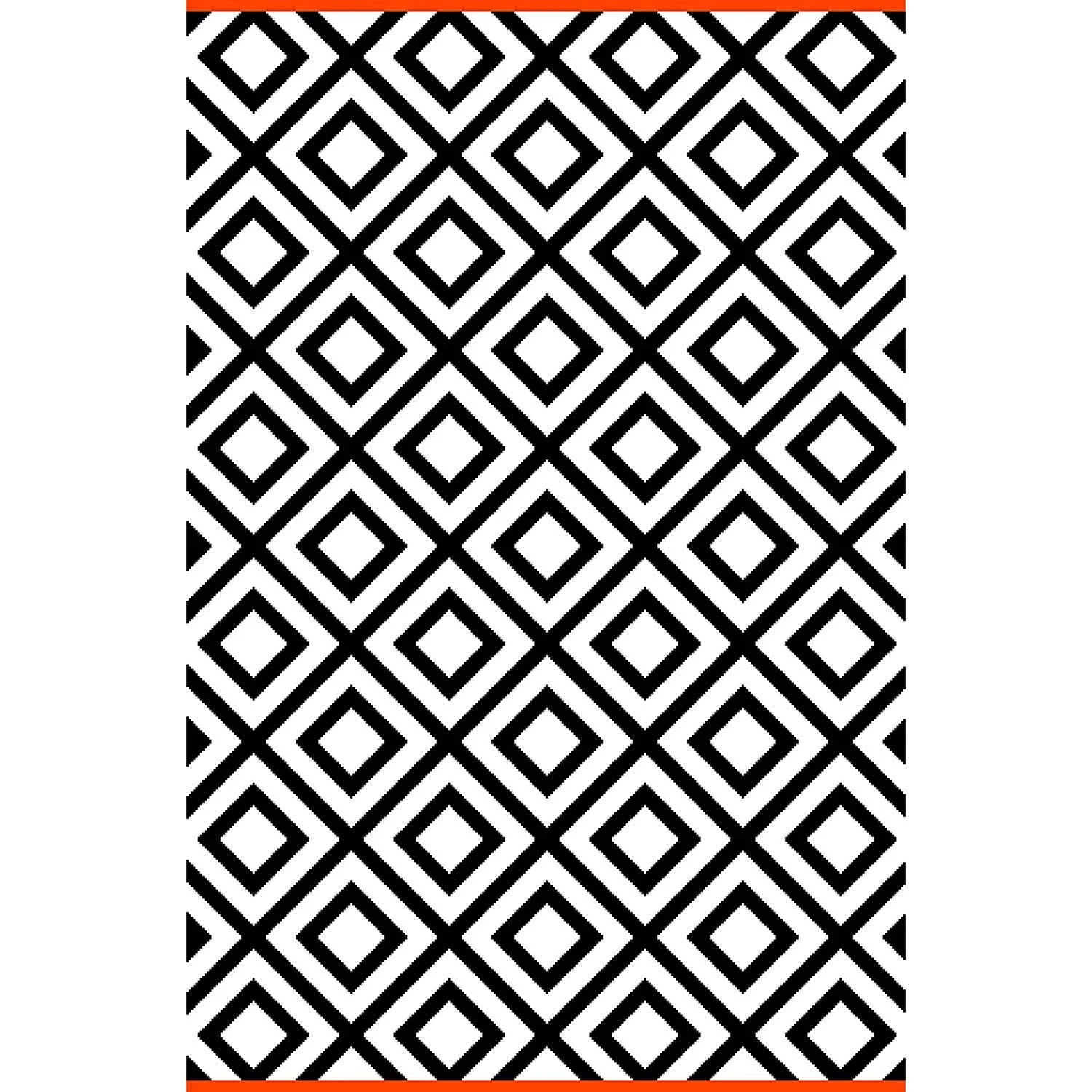 5' X 7' Plastic Assorted Patio Rug 4 5' X 7' Plastic Assorted Patio Rug - Image 2