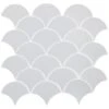 Retro Scallop Porcelain Mosaic Tile -Home-Floor 1070123 1 2