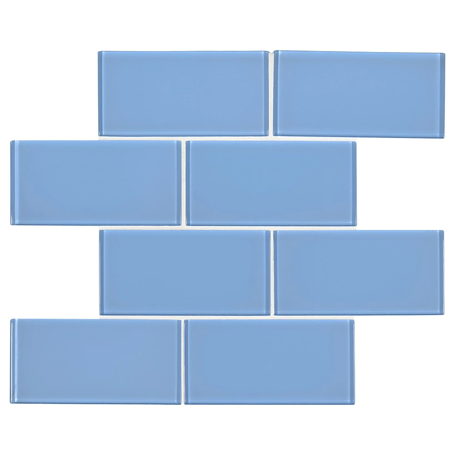 3"x6" Sky-Blue Royal Azure Glass Wall Tile 40 PC/5 Sq-Ft/Box 3 3"x6" Sky-Blue Royal Azure Glass Wall Tile 40 PC/5 Sq-Ft/Box