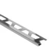 Quadec Edg 3/8 In Polished Chrome Aluminum -Home-Floor 1082335 1