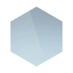 10"x10" Giant Hexagon Peel & Stick Tile-4/Pack