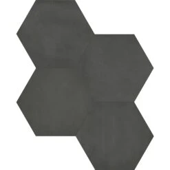 7"x8" Form Hexagon Porcelain Tile 2.80 Sq-Ft/Box