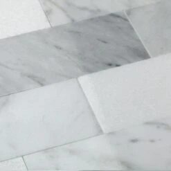 Pinot Gray 11.57"x11.34"x5mm Marble Peel & Stick Wall Mosaic -Home-Floor 1373083 3