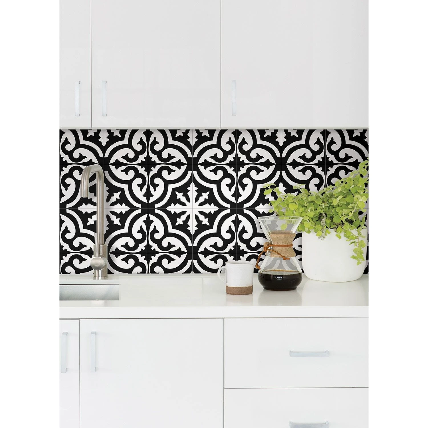 6" X 6" Santoro Peel & Stick Wall Tiles 3 Sq-Ft/Pack 7 6" X 6" Santoro Peel & Stick Wall Tiles 3 Sq-Ft/Pack - Image 5