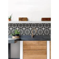 6" X 6" Santoro Peel & Stick Wall Tiles 3 Sq-Ft/Pack 15 6" X 6" Santoro Peel & Stick Wall Tiles 3 Sq-Ft/Pack -Home-Floor 1411710 6