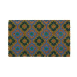 Spring Flower 18" X 30" Coir Mat