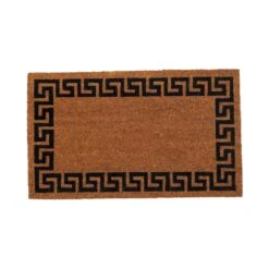 Greek Key 18"x 30" Coir Mat