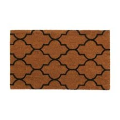 Geometric 18" X 30" Coir Mat