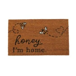 Honey I'm Home 18" X 30" Coir Mat