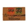 Owl Welcome 18" X 30" Coir Mat -Home-Floor 1431904 1